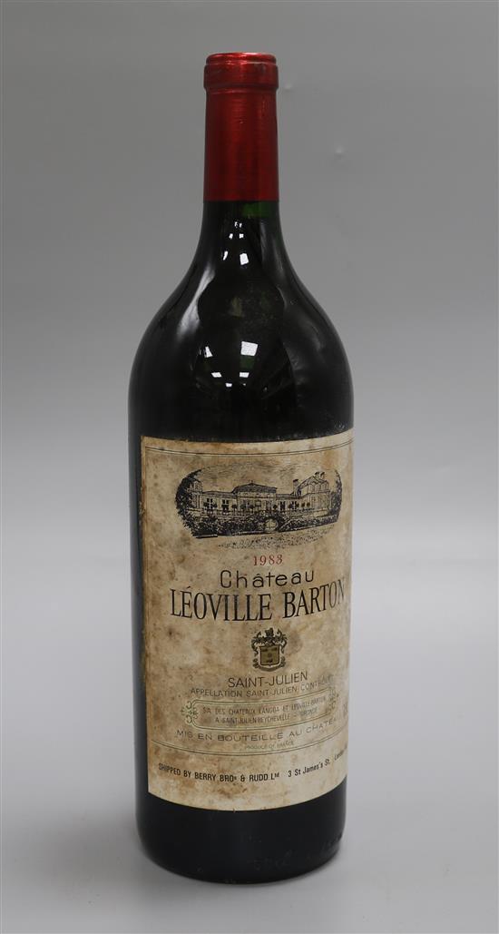 One magnum Chateau Leoville Barton 1983